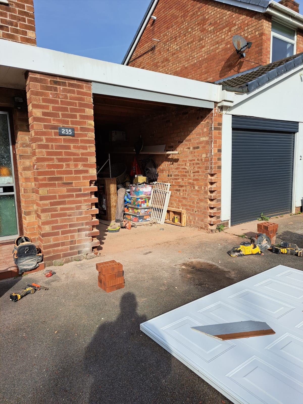 Double Glazed Windows and Wall Construction for Garage Conversion Heswall